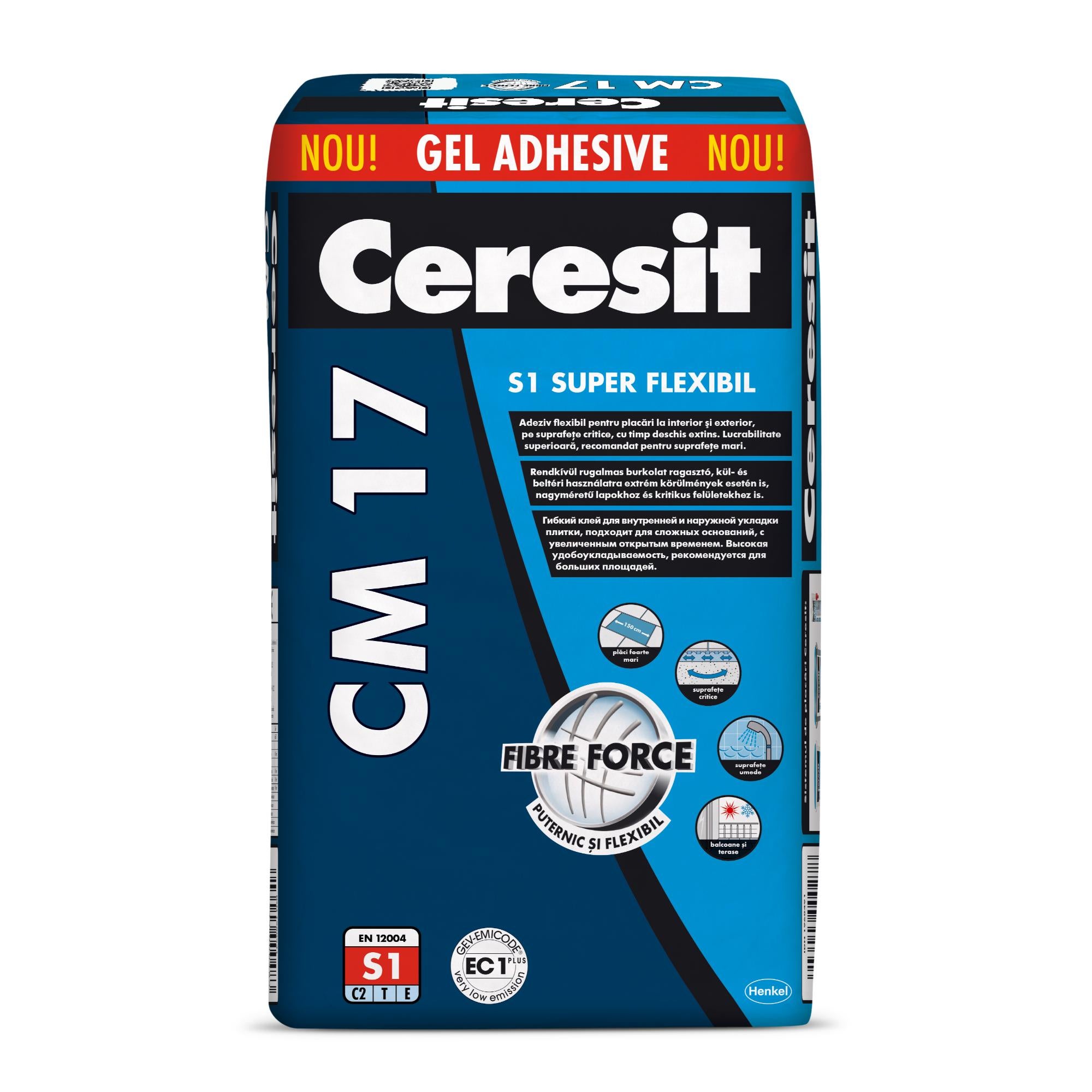 Adeziv super flexibil placari ceramice si piatra naturala