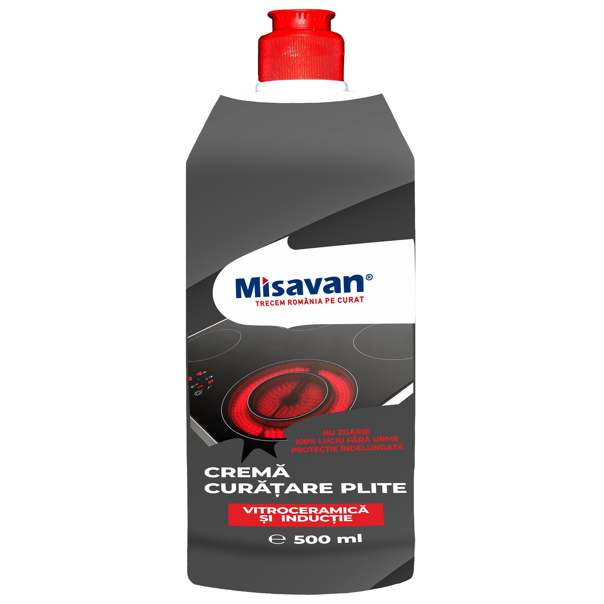 Crema pentru curatarea plitelor vitroceramice si cu inductie, Misavan ...