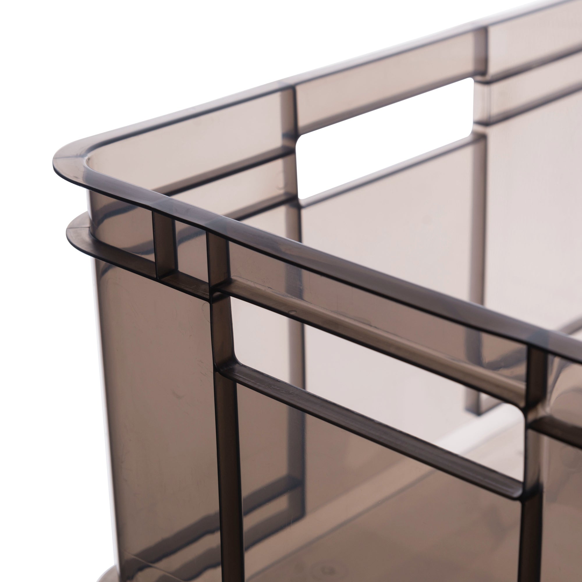Lada depozitare, Bruno XL, din plastic, 43 x 35 x 24 cm, 28 L, gri