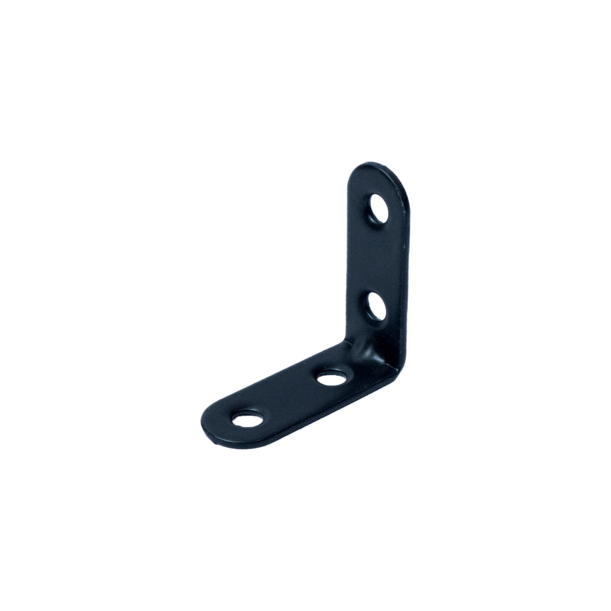 Coltar metalic, otel zincat, 40 x 40 x 15 x 2 mm, negru