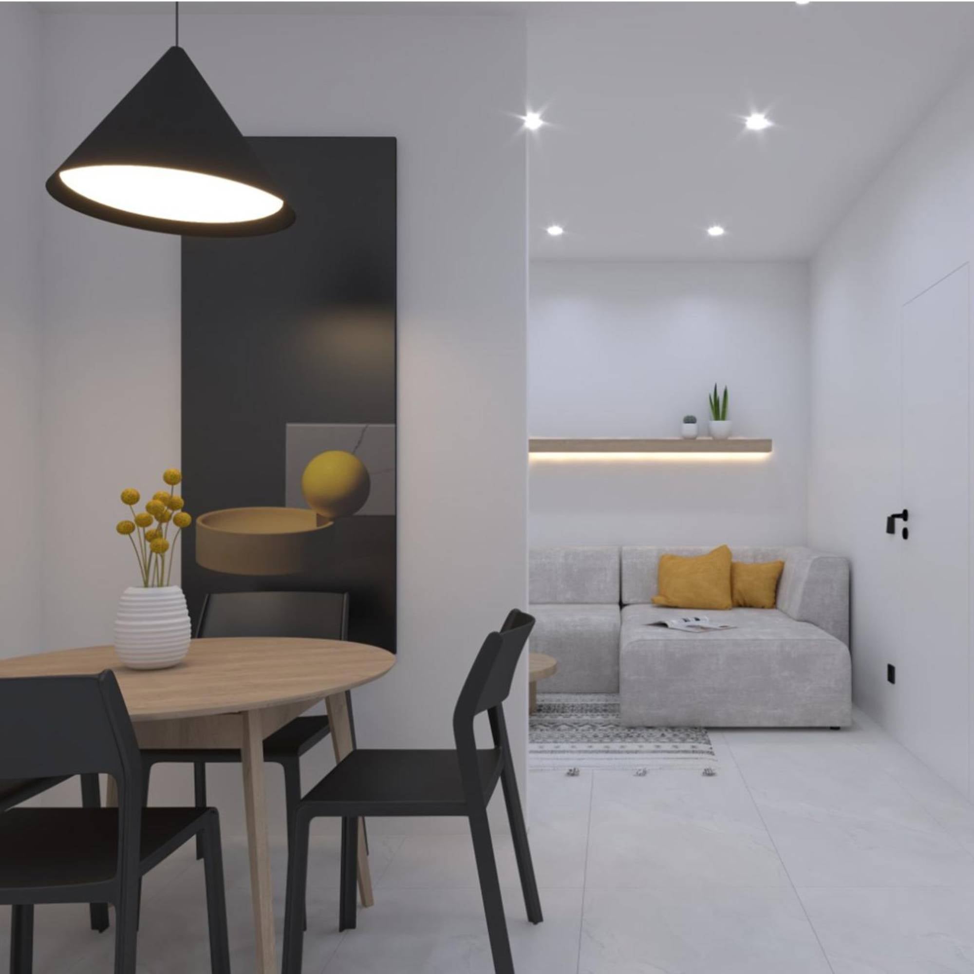 Gresie interior, 60.5 x 121 cm, Lily, aspect marmura, alb, mat