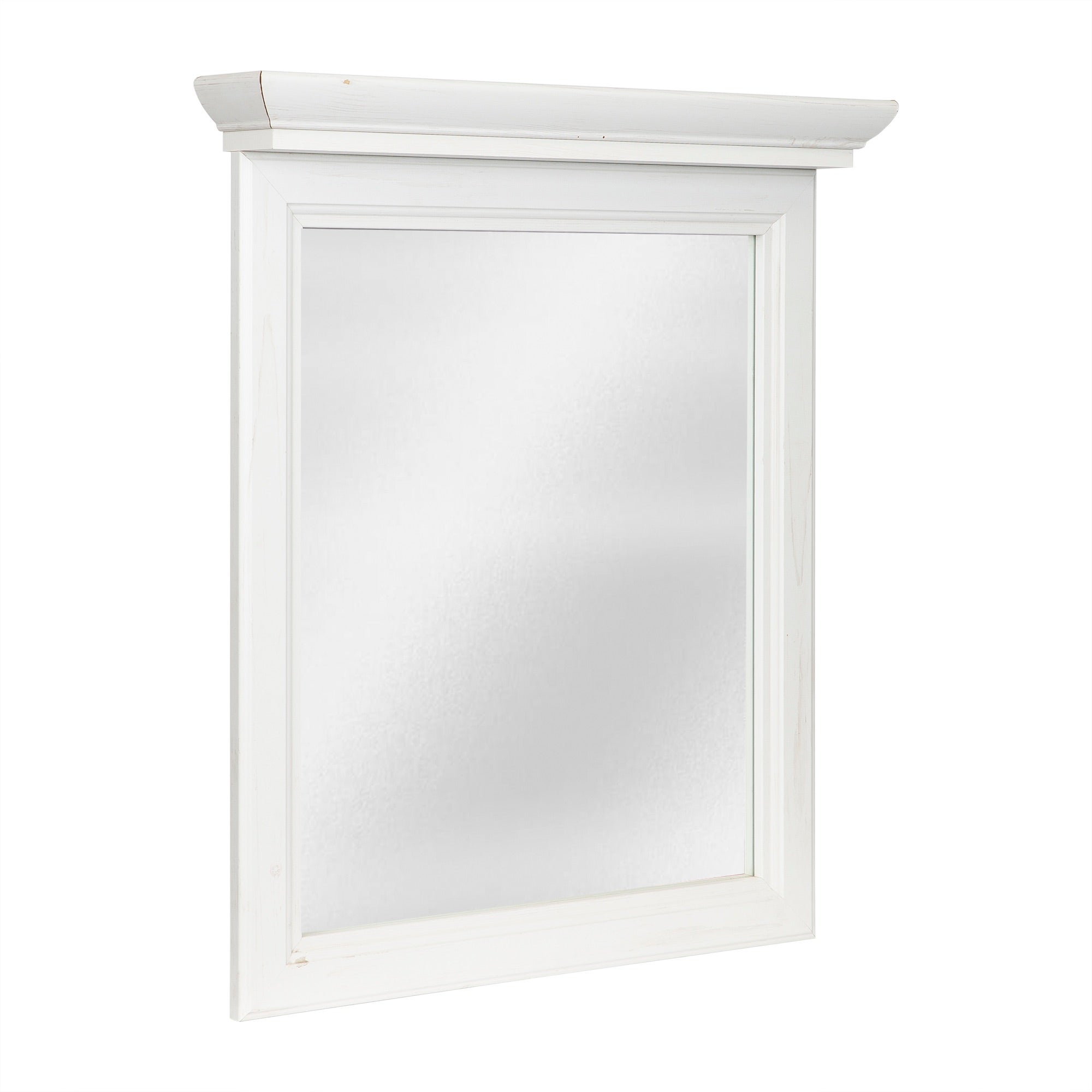 Oglinda baie simpla Palace, 65 x 76 cm, alb