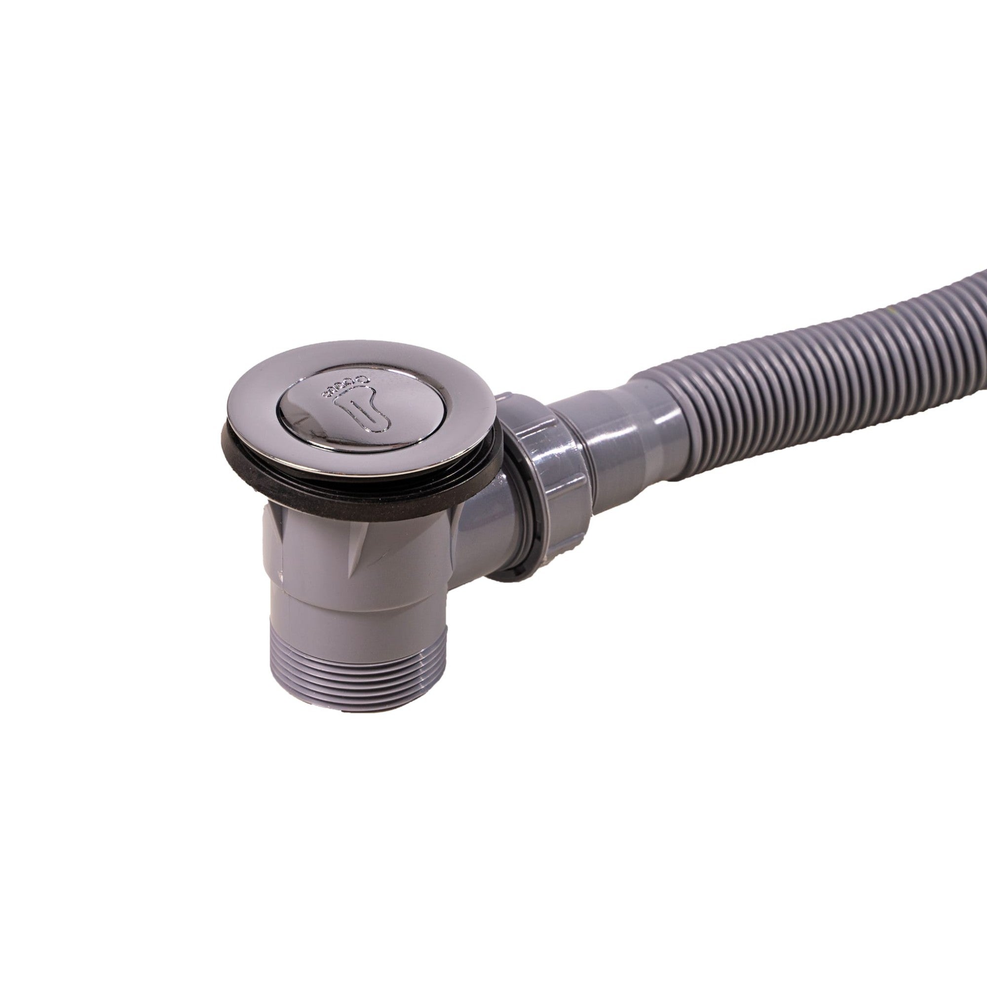 Coloana cada click-clack, sifon rigid, Ø 70 mm, L 600 mm, cromat