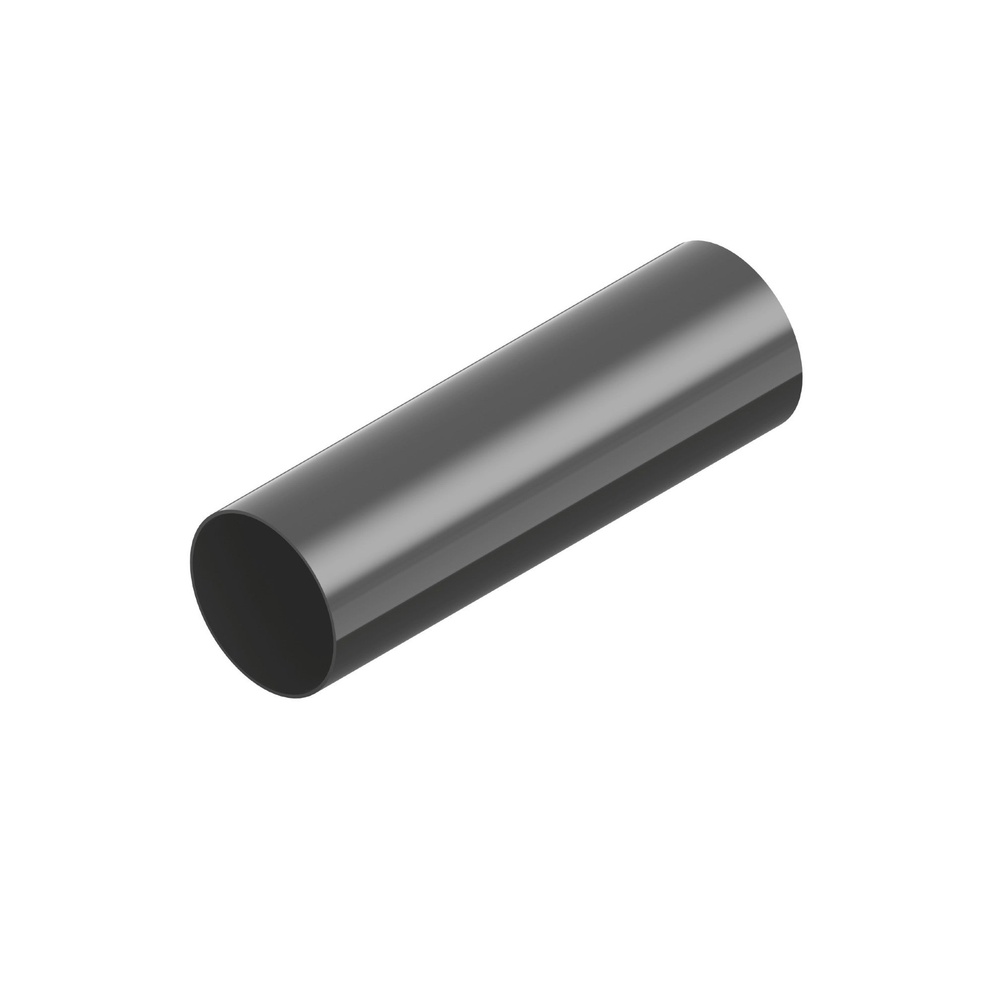 Burlan Bravo, PVC, Ø 80 mm, L 3000 mm, gri grafit
